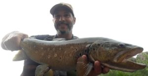 Pesca de Trucha en el Río Tormes