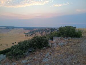 Puesta de sol desde la zona de Caripo Bernardo.